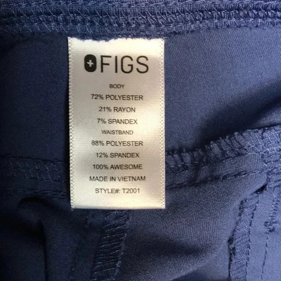 FIGS- Men’s Blue Axim Cargo Scrub Pants - Picture 8 of 13